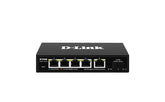 D Link Dms F106ts 5 Port 2.5g With 1 Port Sfp+ Web Management Desktop Switch
